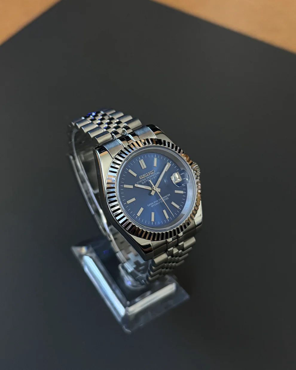 VELT Seiko Just Blue Navy