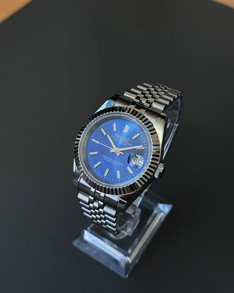 VELT Seiko Just Blue Navy